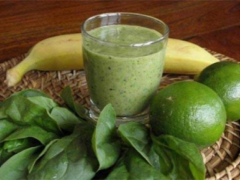 Spinach vitamin shakes