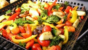 How to cook grilled vegetables in the oven?