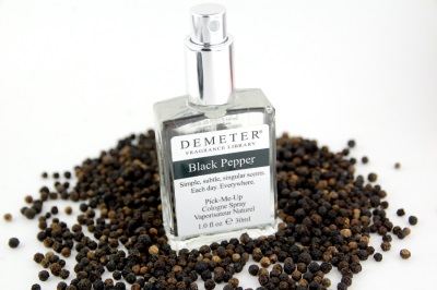 Black pepper is used in perfumery