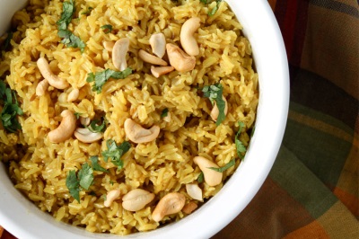 Rice with cashew