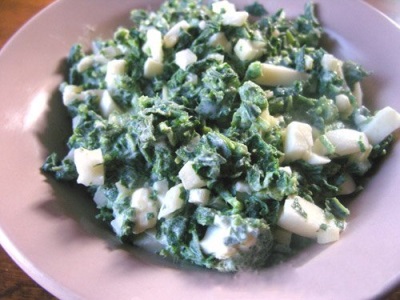 Burnet leaf salad