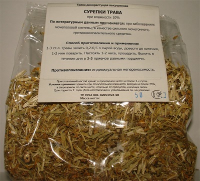 Dry colza grass