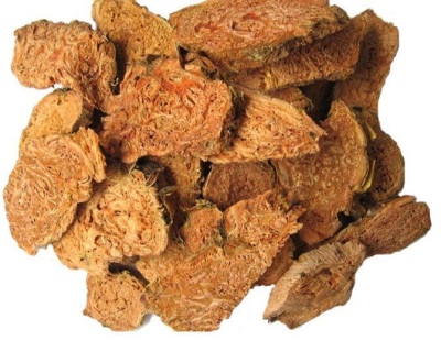 Dried beneficial golden root