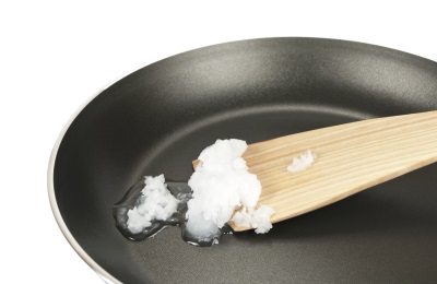 Coconut oil in cooking