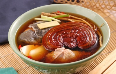 Rarely, but Reishi is also used in cooking.